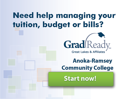 Need help managing your tuition, budget or bills? GradReady ARCC! Button: Start Now