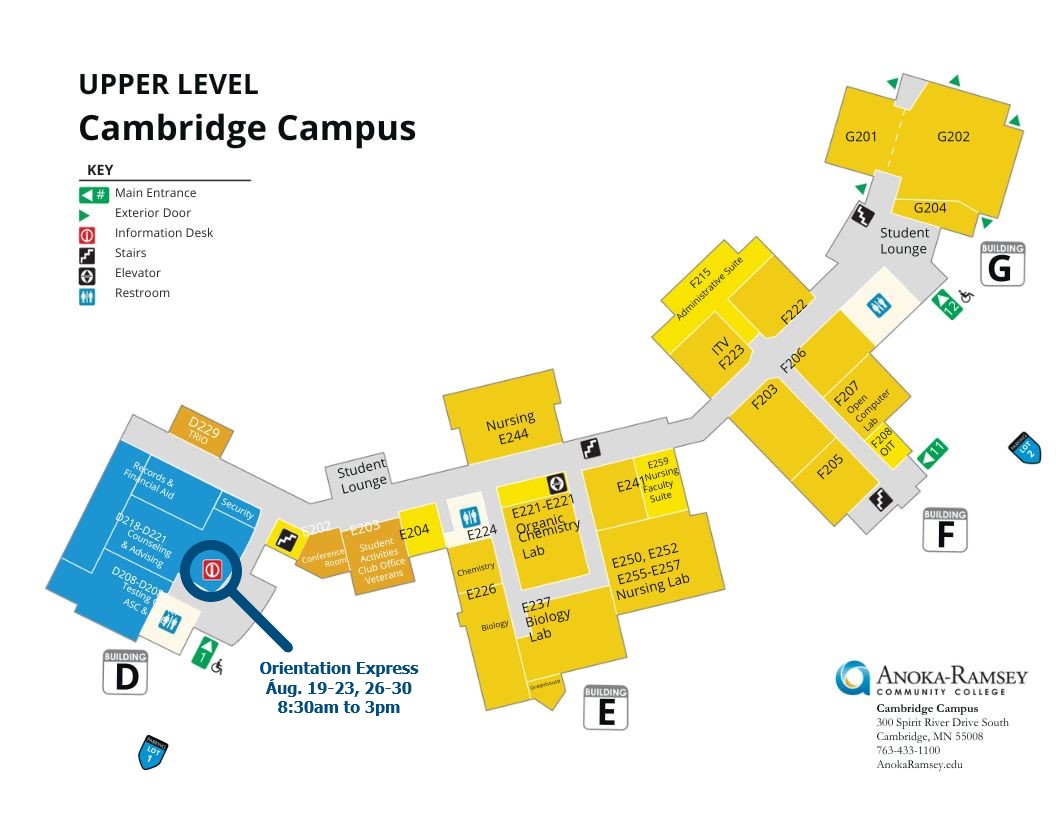 New Student Orientation & Registration Anoka Ramsey Community College